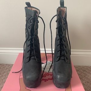 Jeffrey Campbell Leather Lita Bootie